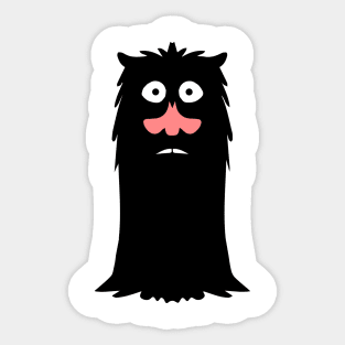 Inquisative Yeti! Sticker